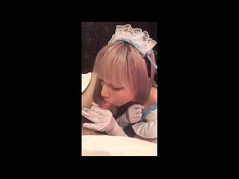 ❤️ Japoński Idol [mayuka], kostium francuskiej pokojówki, część 1, obciąganie i walenie konia z balsamem ❤️❌ Anal video at us pl.safehaus.top ﹏
